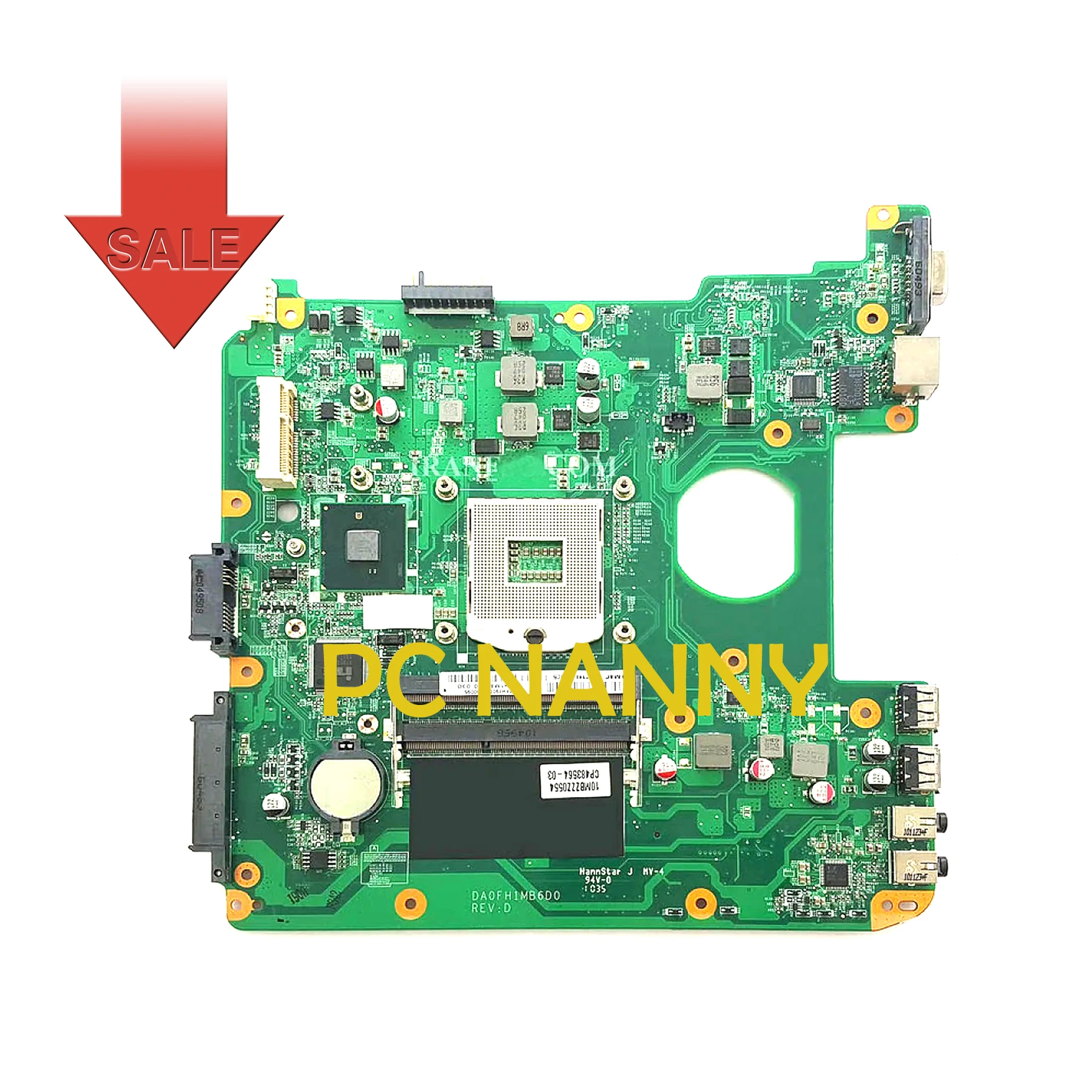 

Материнская плата PCNANNY для ноутбука Fujitsu LIFEBOOK LH530 DA0FH1MB6D0 CP483566-02 483566-02