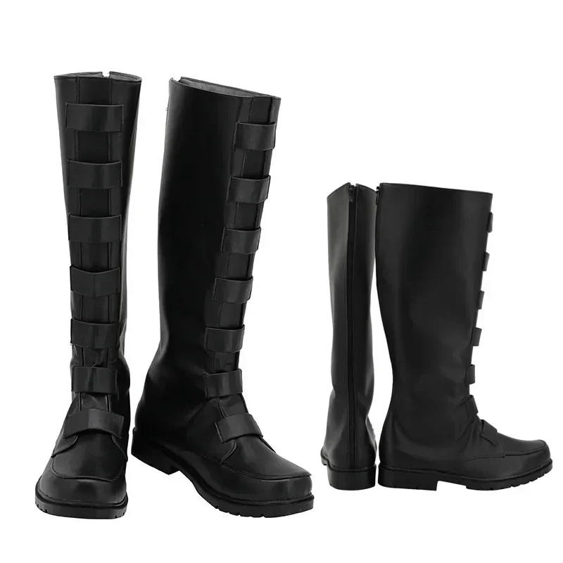 Jedi Master Qui Gon jinn Обувь для косплея Сапоги взрослых и мужчин Хэллоуин Вечеринка на