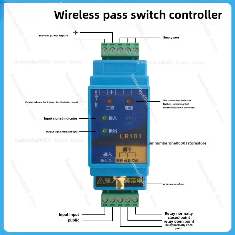 Количество переключения Модуль беспроводной передачи Дистанционное управление