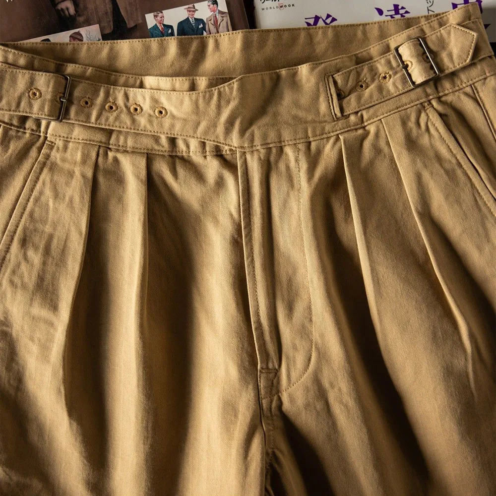 Шорты-карго мужские с двумя ремнями летние дышащие брюки унисекс в стиле ретро 2024