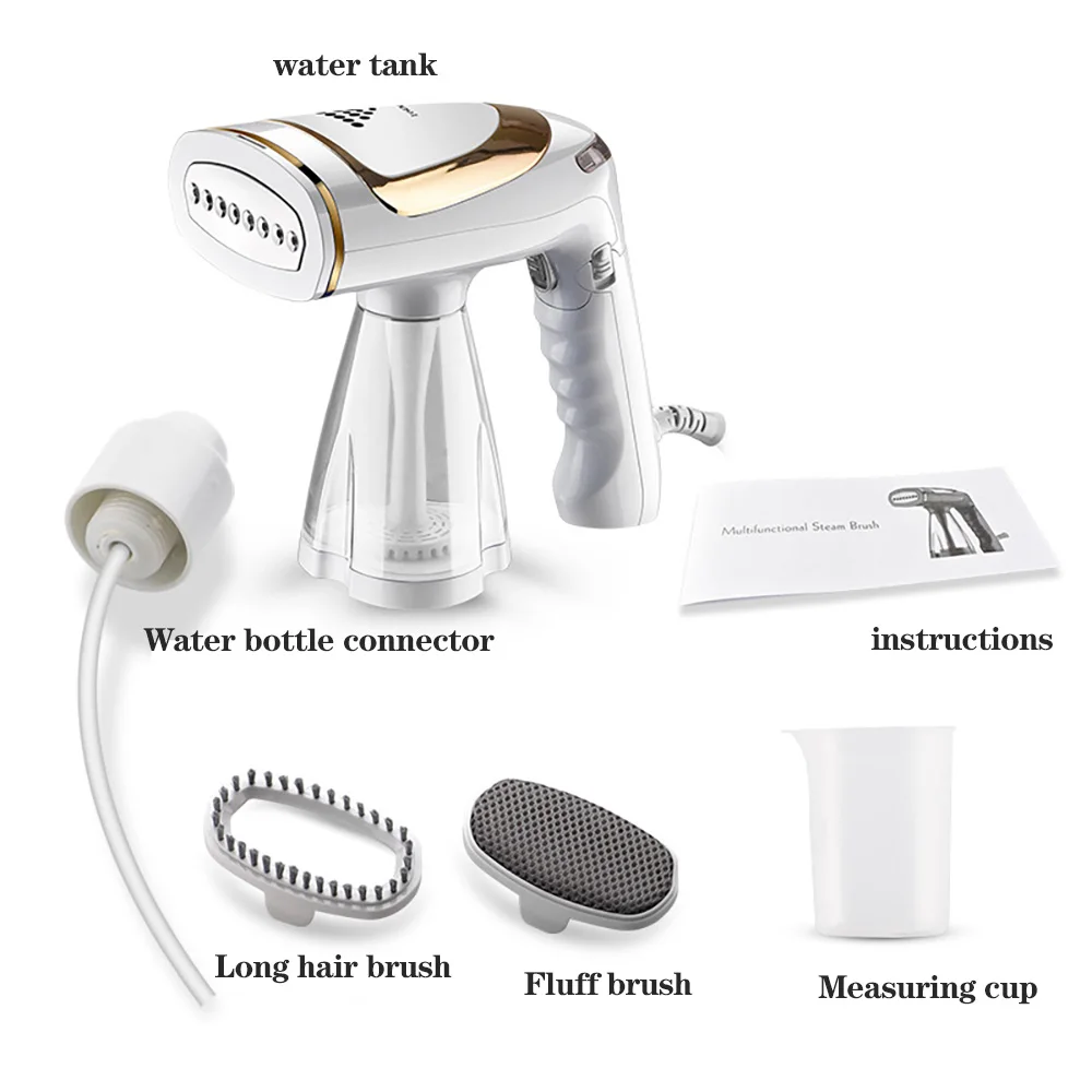 

Steamer for Clothes, 1600W High-Power Handheld Steam, Three Speeds Adjustment Garment Steamers with Detachable 250ml Water Tank