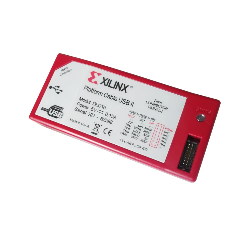 

Xilinx Downloader HW-USB-II-G Xilinx DLC10 Platform Cable Usb Jtag Line