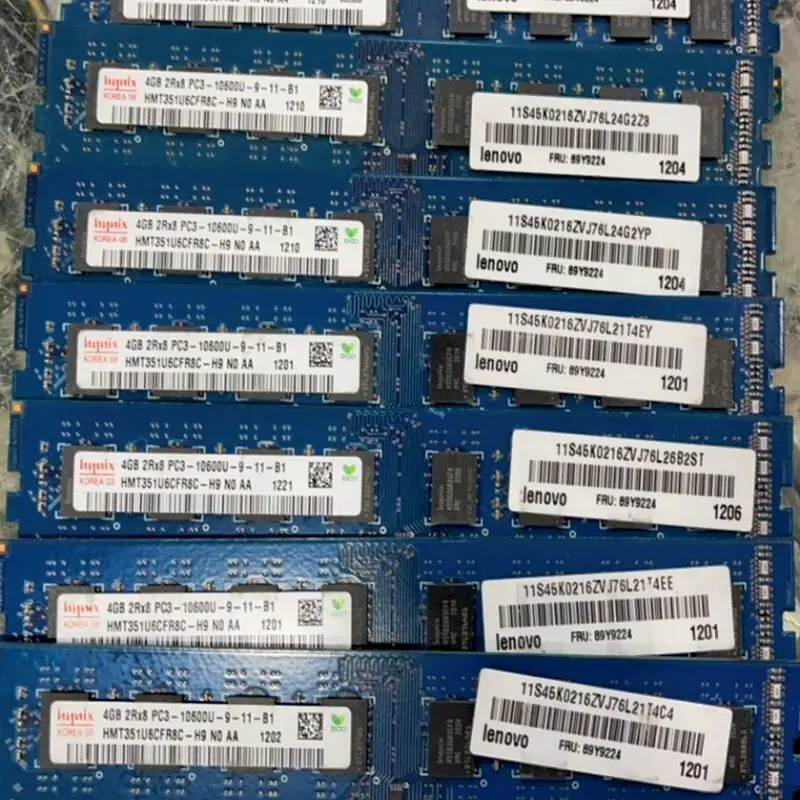 

HYNIX RAMS DDR3 4GB 1333MHz Desktop memory DDR3 4GB 2RX8 PC3-10600U-9 Computer memoria 240pin