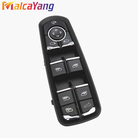 Новая кнопка оконного переключателя 7PP959858M для Porsche Panamera Cayenne Macan 2011 2012 2013-2017 7PP959858A 7PP 959 858 A 7PP 959 855