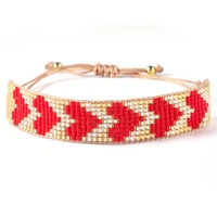 miyuki bracelet for women charm love diy tila beads bracelets handmade beaded adjustable bohemia friendship bracelet women