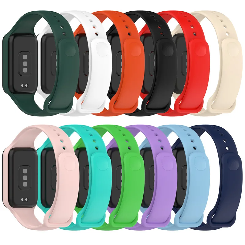Watchband For Xiaomi Redmi Band 2 Strap Silicone Waterproof Sports Replacement Wristband for Redmi Band 2 Bracelet Correa