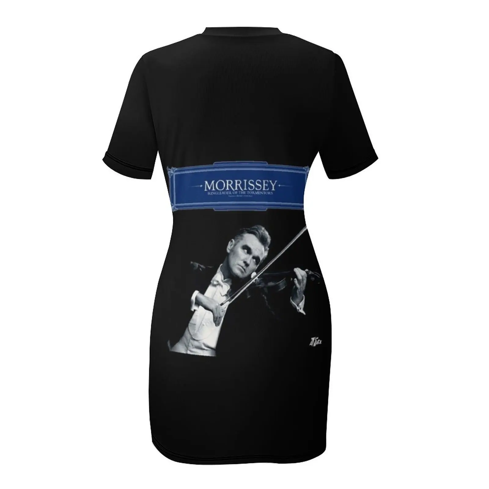 Фото Morrissey ringleader of the tormentors, платье с короткими рукавами, летнее женское платье, элегантные шикарные свадебные вечерние платья 2025 года №5