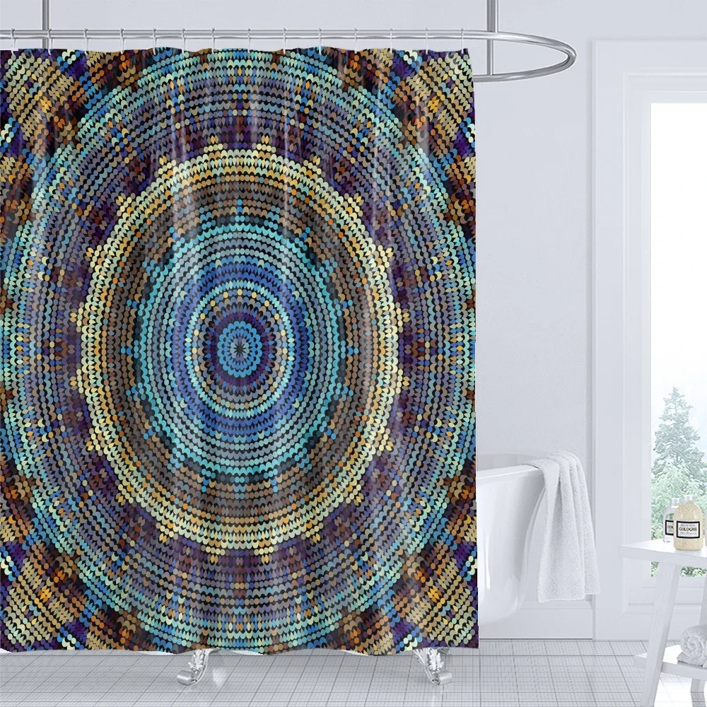 Художественные абстрактные искаженные геометрические узоры украшение для