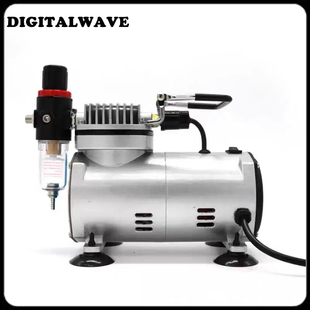 220v Ultra Quiet Oil-free Vacuum Pump Fully Enclosed Jet Pump Air Compressor Tool
