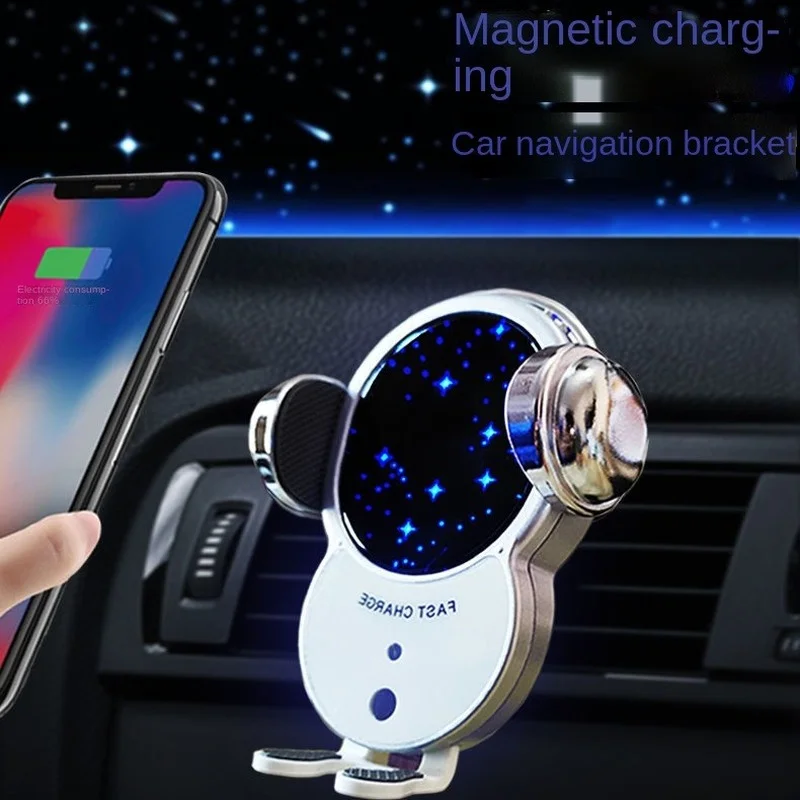 

Star car navigation air outlet suction cup mobile phone car holder special ornaments new female