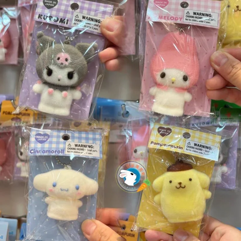 Sanrio мульти-стиль милый Hello Kitty черный красивый Мелодия почако плюшевый кулон