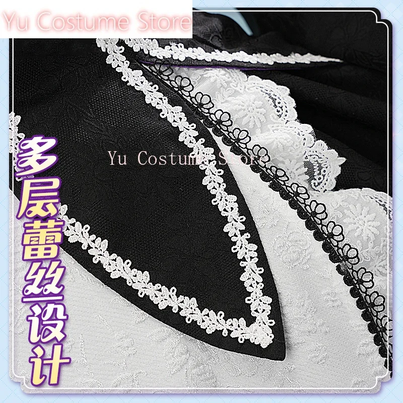 Ю Костюм Аниме! Re:Life In A Different World From Zero Rem платье горничной великолепная униформа