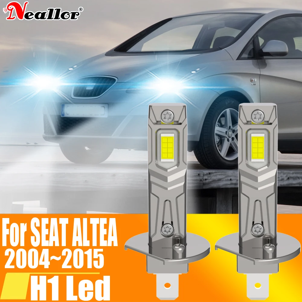 Светодиодная лампа H1 для автомобильных фар дальность 12 В 55 Вт сиденья Altea 5p 2004 ~ 2015