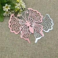 large butterfly metal cutting dies mold round hole label tag scrapbook paper craft knife mould blade punch stencils dies