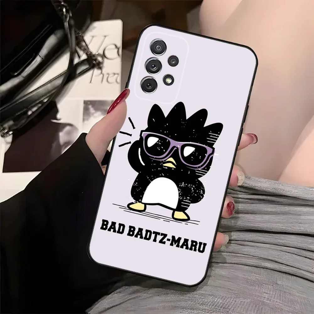 Милый мультяшный B-BadBadtz M-Maru чехол для телефона Samsung Galaxy A13 21s 22 31 32 52 53 71 80 91 черный