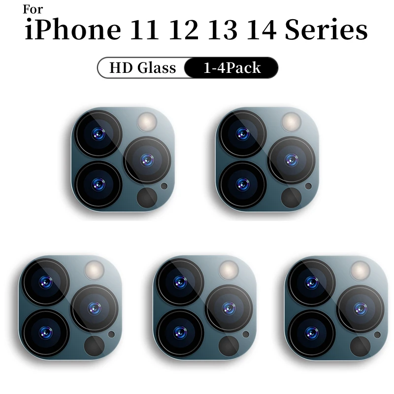 

Защитное стекло для задней камеры, 4 шт., HD для iPhone 14, 13, 11, 12 Pro Max, 14Plus, защитная стеклянная пленка для объектива на IPhone 11, 12, 13, 14 PRO