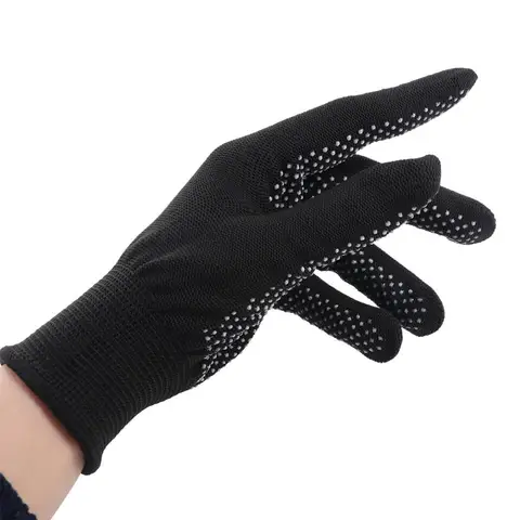 5 пар портативных защитных рабочих перчаток, нейлоновые нескользящие рабочие перчатки, противообрастающие износостойкие варежки для верховой езды, строители