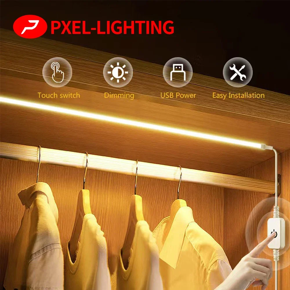 Светодиодная лента 320 светодиодов/м USB 5 В