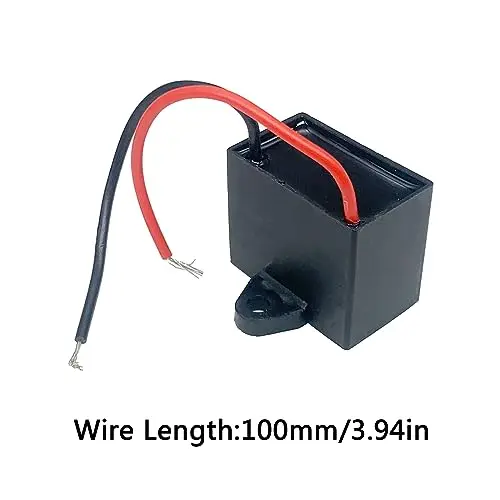 Конденсатор 2 провода 5UF 450VAC CBB61 конденсатор для потолочного вентилятора 50/60Hz