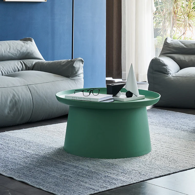 

Apartment round Tea Table Nordic Simple Small Coffee Table Side Table Creative Corner Table Internet Celebrity Home Personality