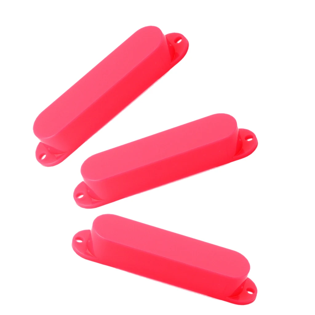 1 комплект из 3 шт. розовые герметичные закрытые крышки звукоснимателей с одной