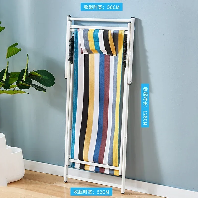 Портативный складной пляжный стул для дома гостиной балкона отдыха на открытом