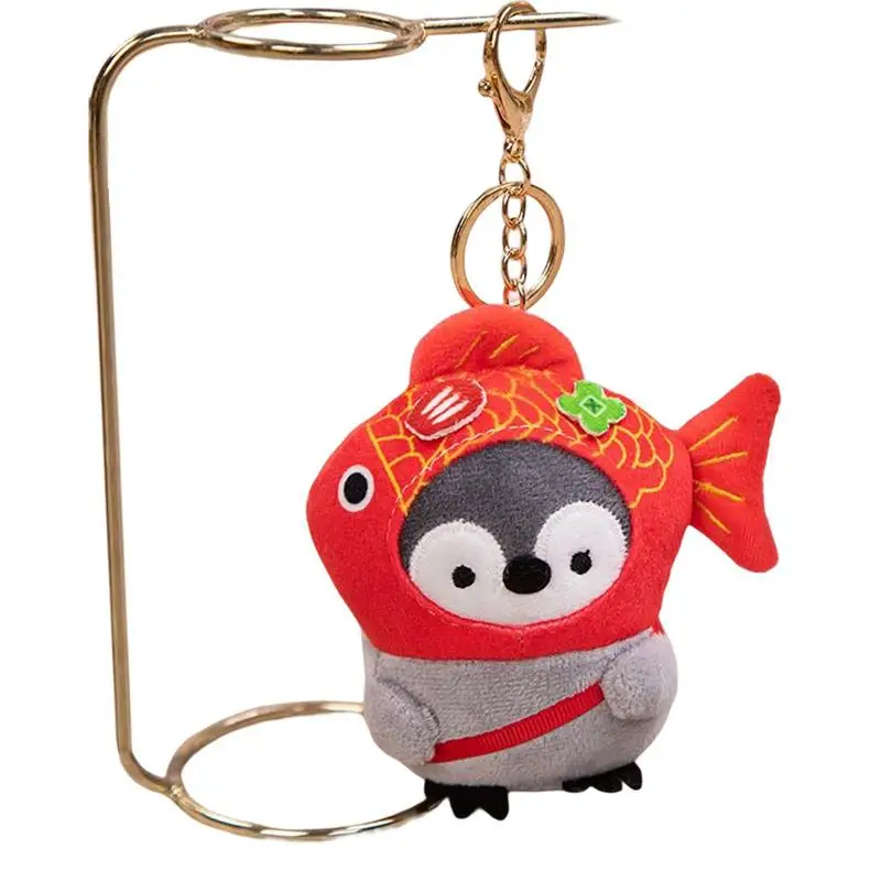 

Plush Keychain Kawaii Plush Doll Key Chain Anti-Lost Plush Key Ring Plushcharm Bag Accessory For Lovers Friend Gift