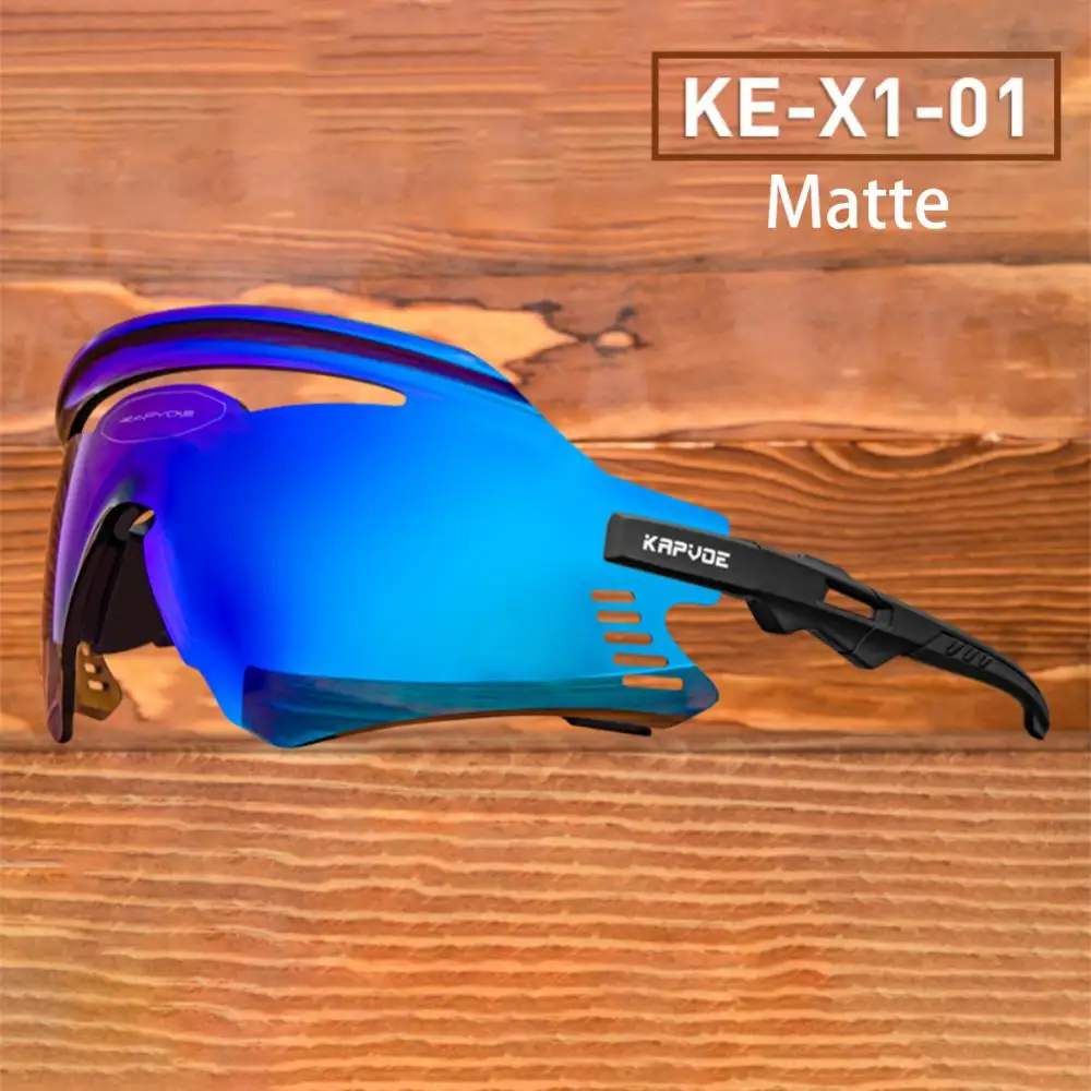 

Kapvoe UV400 Polarized Protection Bike Sunglasses Outdoor Sport Sunglasses Shades Gafas Para Ciclismo Eyewear MTB Bike Goggles