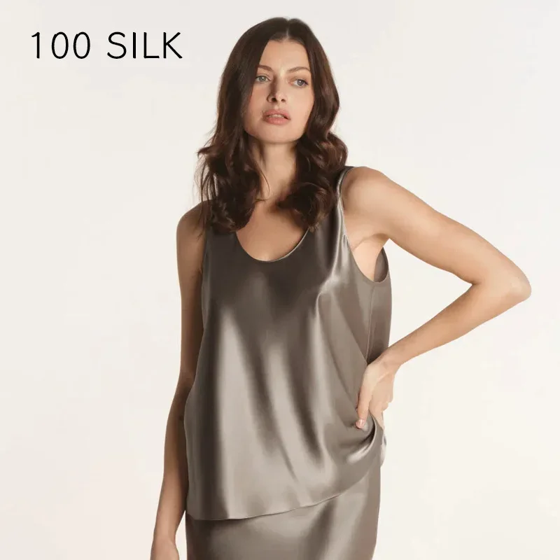 Майка женская из шелка тутового шелкопряда 22 мм 100%