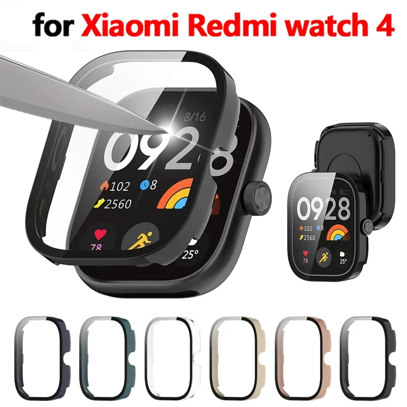 Защитный Чехол Для Xiaomi Redmi Watch 4 — Из Поликарбоната И Закаленного Стекла Пленка