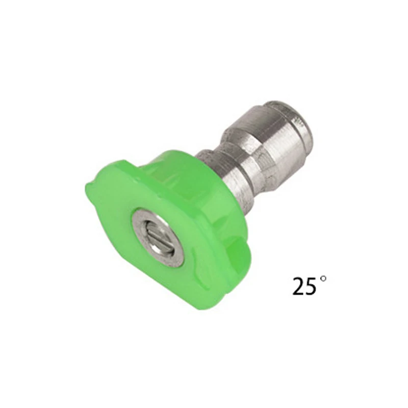 

Садовая насадка для мойки высокого давления, 1 шт., 1/4 дюйма, сопло с распылителем, 0 15 25 40 65 градусов, насадка для полива, мытья сада