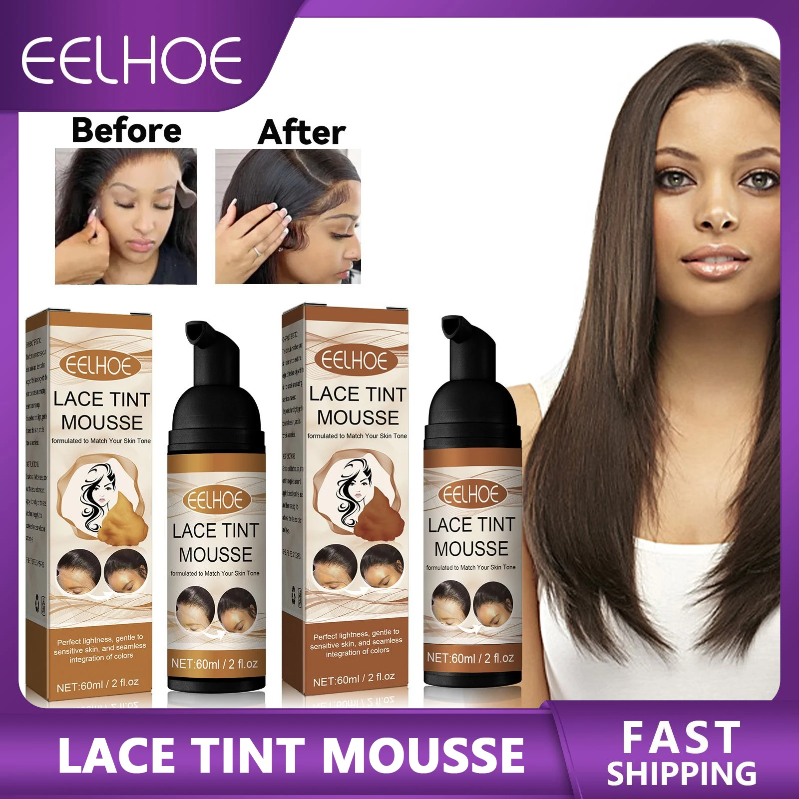 

Sdatter кружевной оттенок мусс кружево окрашивание волос окрашивание кружева парик покрытие натуральный долговечный мягкий Быстросохнущий светильник пушистый мусс волос St