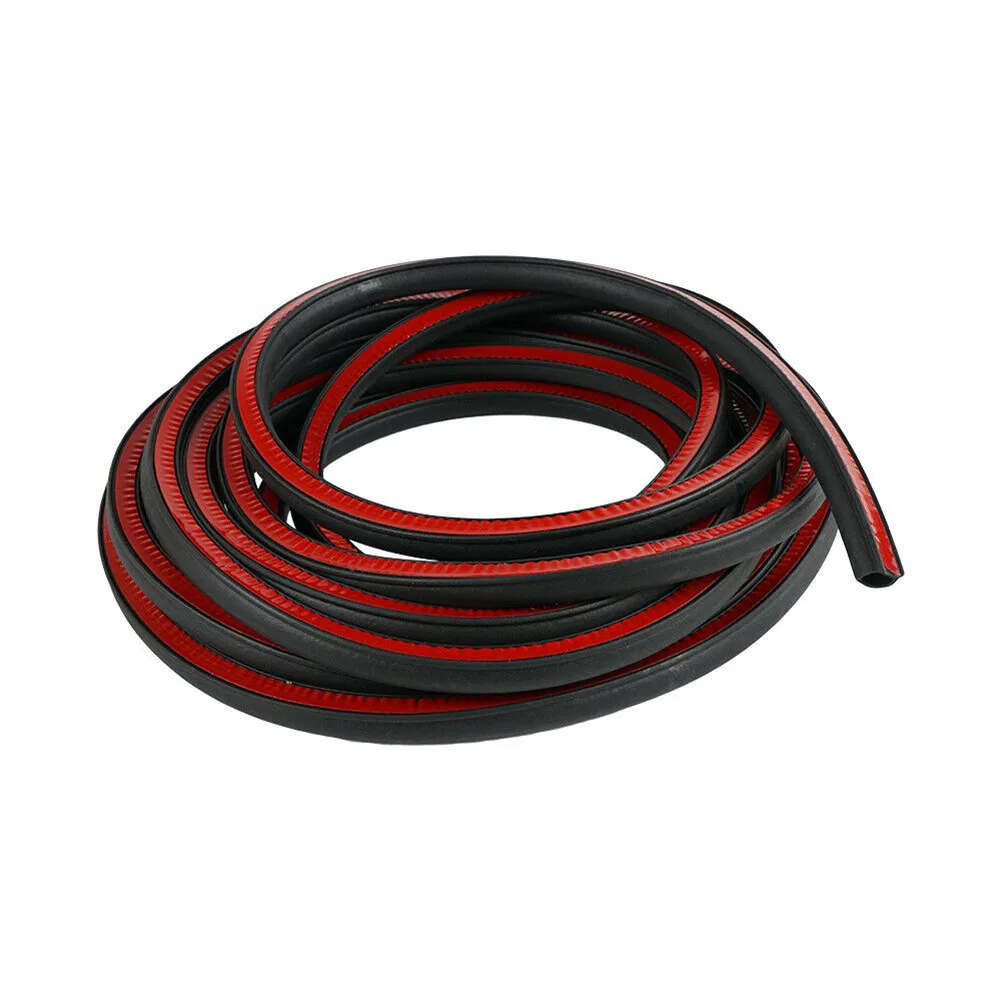 

8m Car Door Rubber Seal Strip Auto Rubber Sealing Sealant Big D-shape Noise Insulation Anti-Dust Soundproof Automotive Sealing
