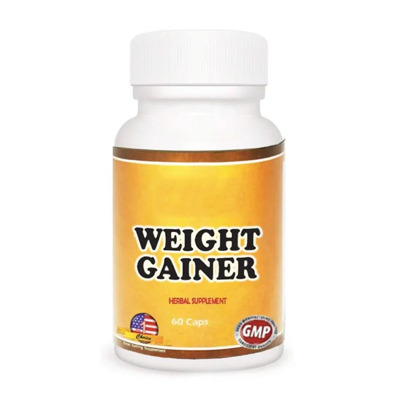 

Weight Gain Formula Enhance appetite calories curves or body mass 60 Caps/bottle