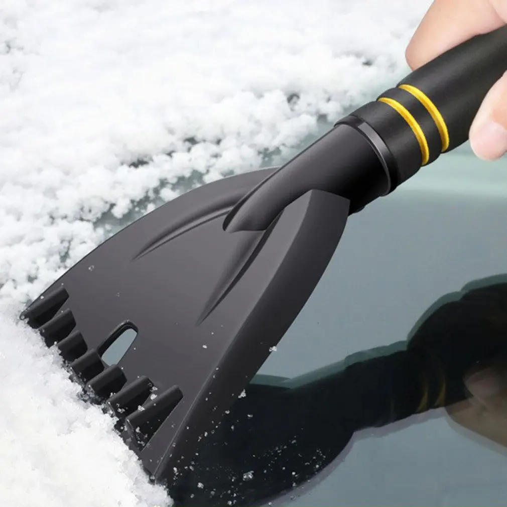 

Snow Shovel Car Glass Defrosting And Deicing Brush Snow Scraping Shovel Winter Multifunctional Portable Car Tool