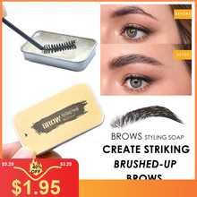 Jabón Jabón para cejas con plumas 3d...