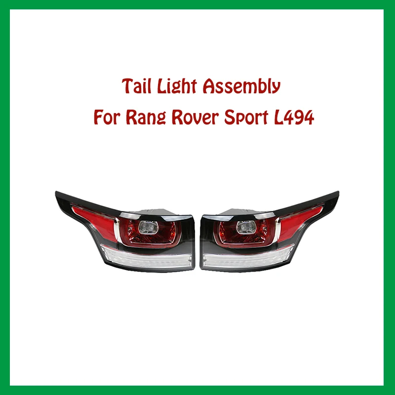 

Rovce LED Tail Light Assembly Car Reverse Brake Lamp For Rang Rover Sport L494 2014 2015 20162017 Accessories LR061589/LR061588