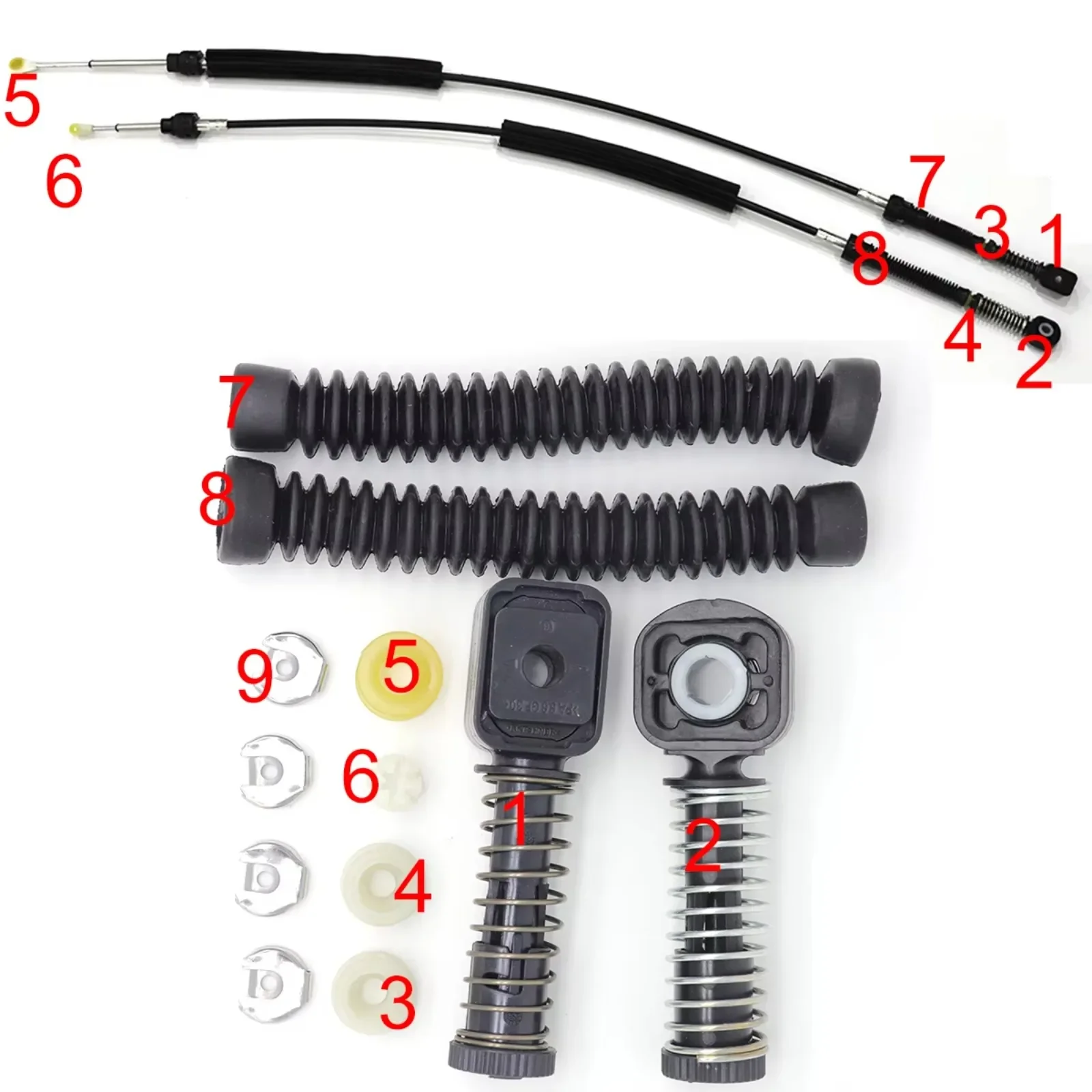 Для VW Scirocco ручной рычаг переключения передач трос втулка Боудена ремонтный