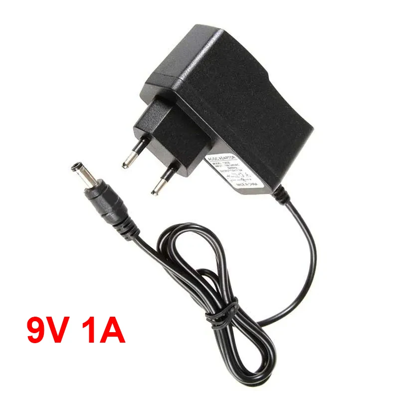 AC 100-240V to DC 9V 1A адаптер питания зарядное устройство для Arduino UNO MEGA 5 мм * 2 1-2
