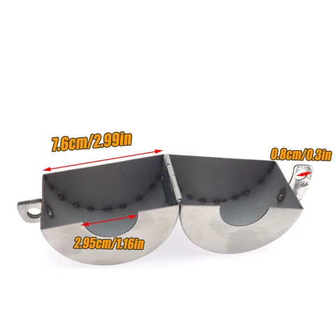 Открытый замок для крана, противоугонный шланг, железный вращающийся замок для ворот, промышленный бак, газовая бутылка, шаровой клапан, безопасный с навесным замком