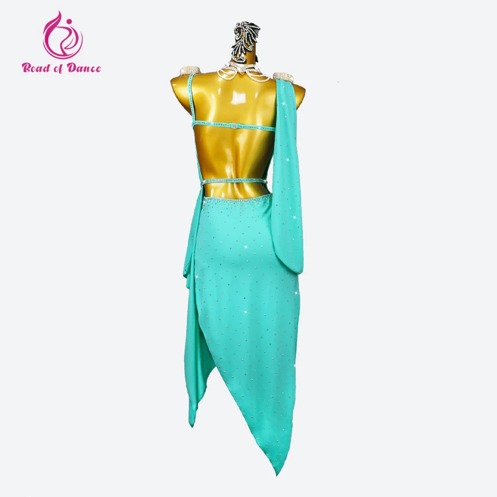 2024 Новое платье для латинских танцев официальная юбка женский костюм девочек