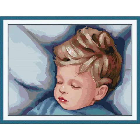 Soulgift News Набор для вышивки крестом "Портрет", 1 шт.