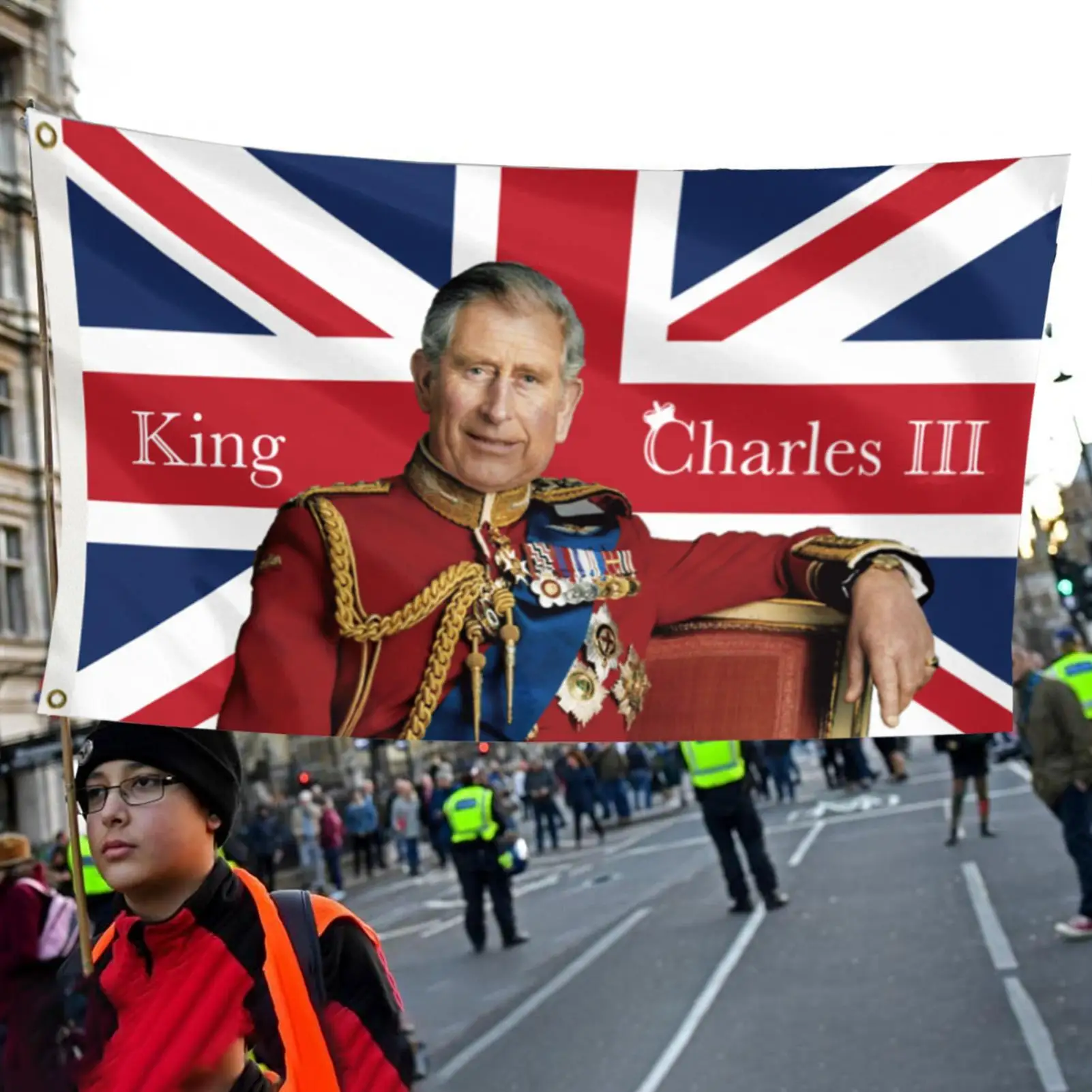 

Флаг Союза Джека Чарльза III | Флаг Великобритании Чарльз Ascend | Великобритания Ки