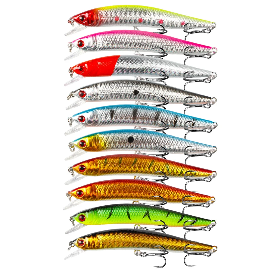 

Floating Pencil Popper Suitable for Freshwater and Saltwater Fishing Lure with VMC/BKK Hook 2 In 1 Pencil Putter Fishing Lure