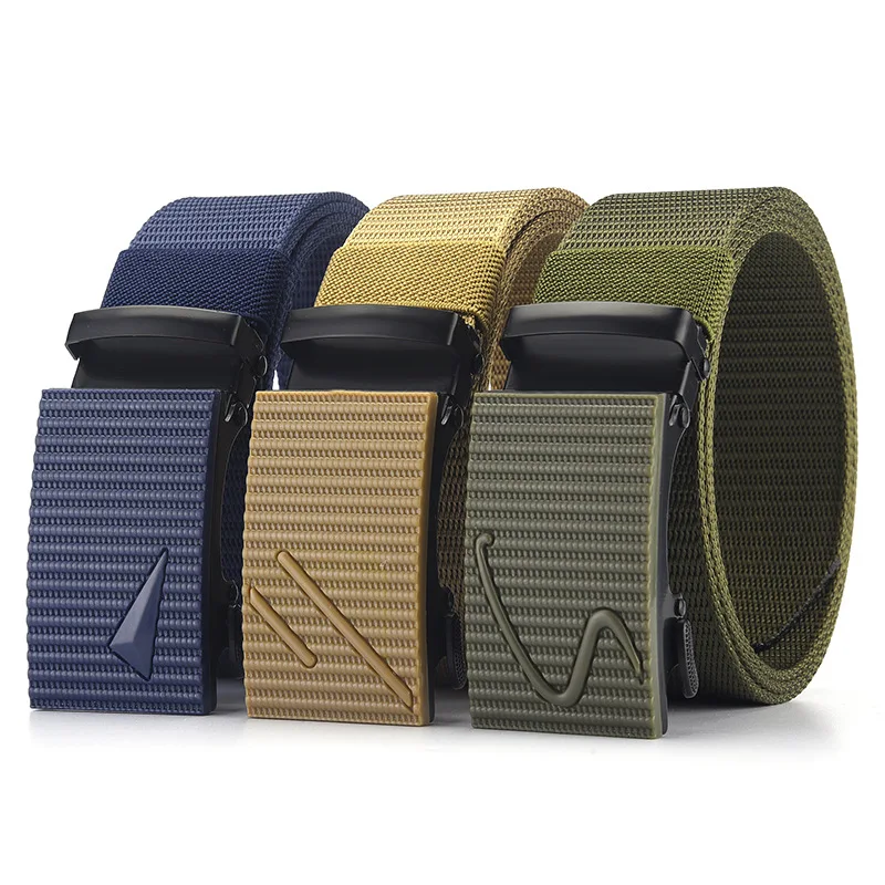New Nylon Canvas Belt Outdoor Combat Belt Tactical Belt Men's Casual Belt Designer Belts Men High Quality