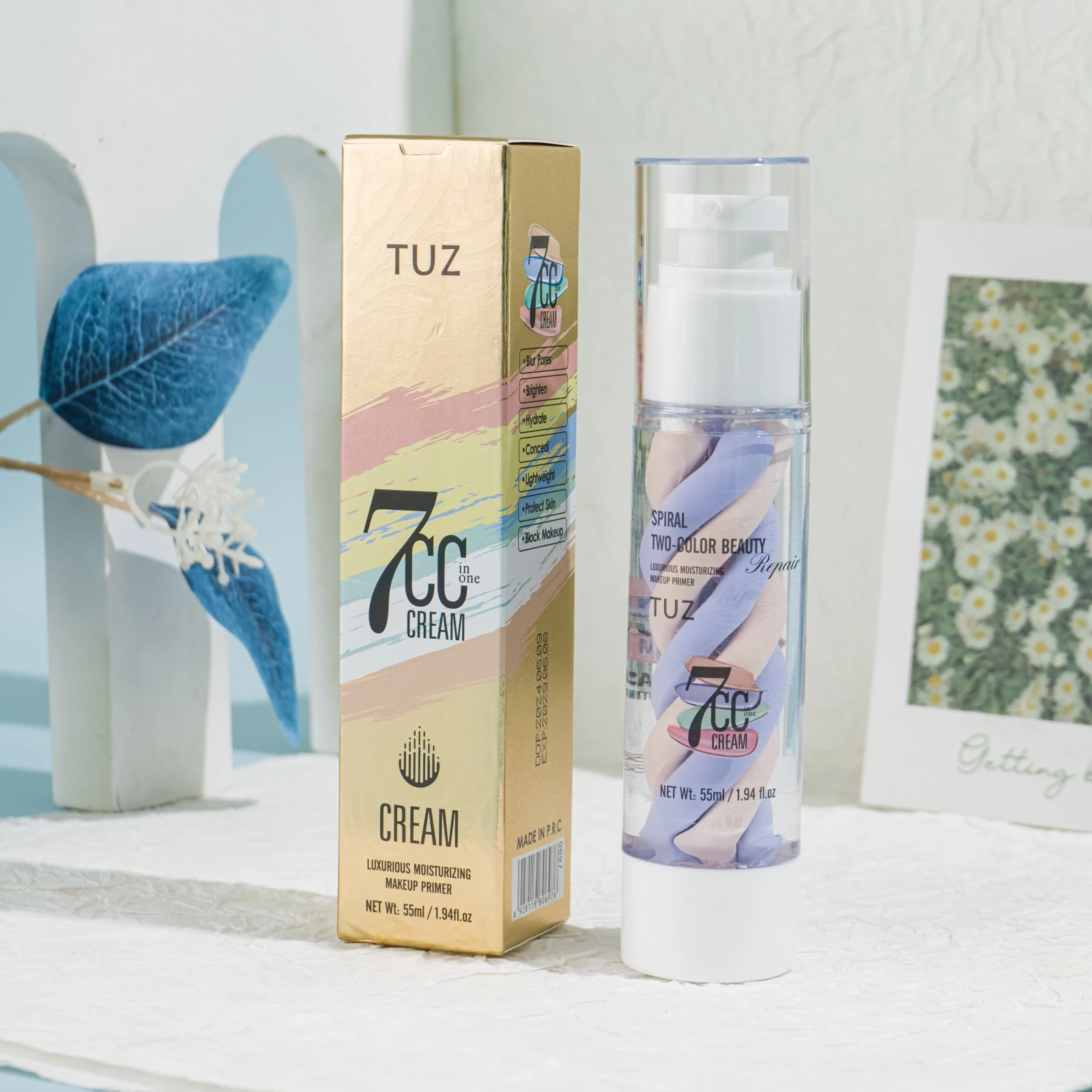 3-в-1 Праймер Для Макияжа Барьерный Крем Cons Fisk Увлажняющий Контроль Жирности Всех