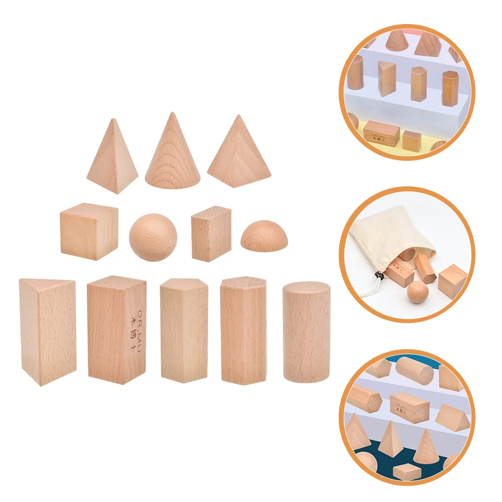 

Geometric Shapes Toy Wooden Photo 3D Cube Blocks Photography Matching Manipulatives Children Toys Set Shape Model Background