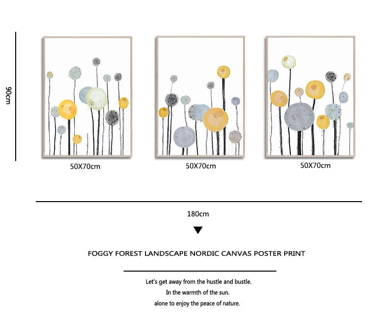 Абстрактная геометрическая картина на холсте