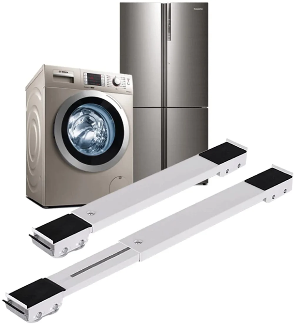 

Raised Base Dryer Holder Washing Machine Stand Refrigerator Home Appliance Mobile Shelf Organizer Bathroom Kitchen Accessories