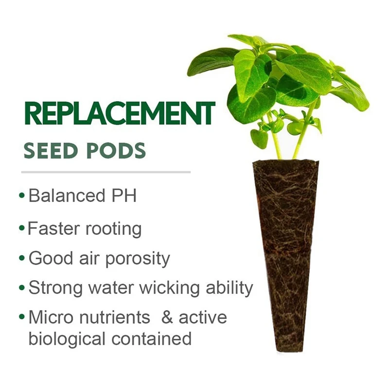 24 шт. набор капсул для семян аэросада гидропоники выращивания любого садовая